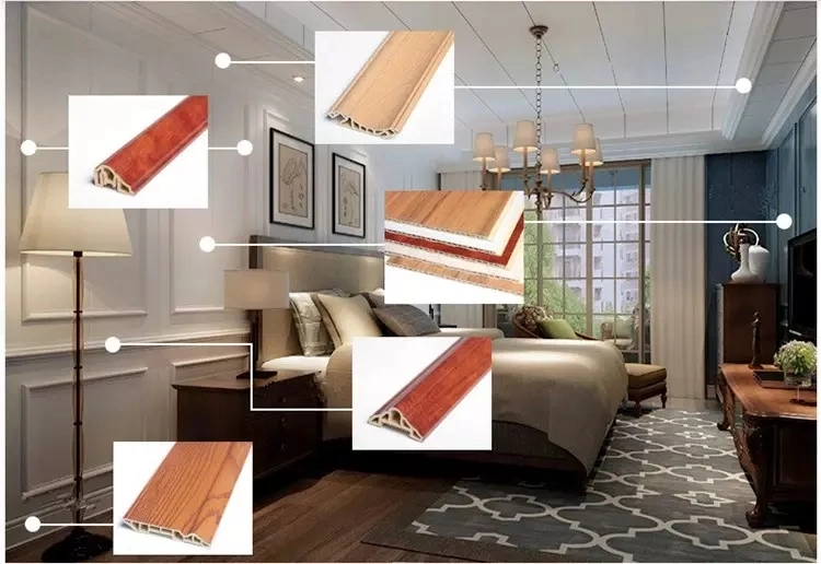 Plastic Wood Wall Panel Ceiling Board 3D Wall Panel Moulding for Interior Wall Decoration