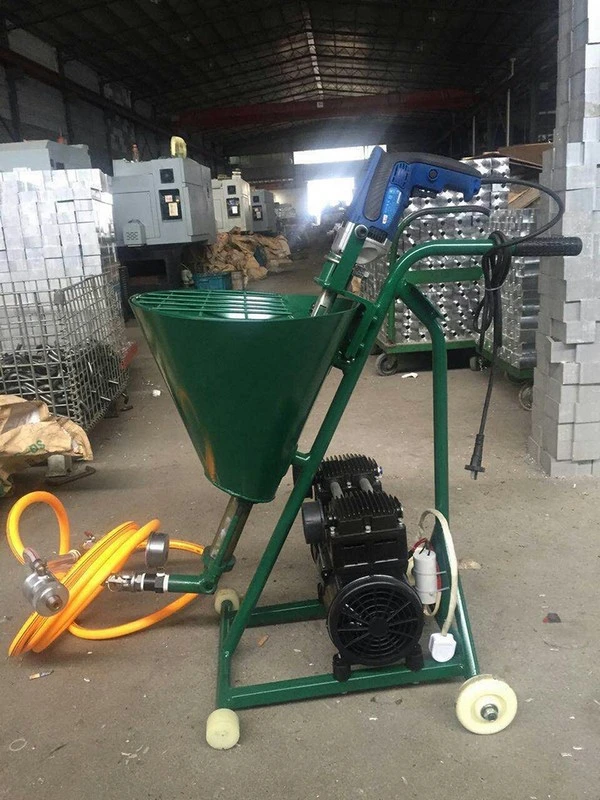 Electric Power Cement Mortar Spraying Paint Machine