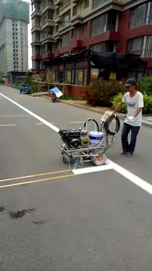 Airless-Sprühmaschine für Straßenmarkierungen mit kalter Farbe